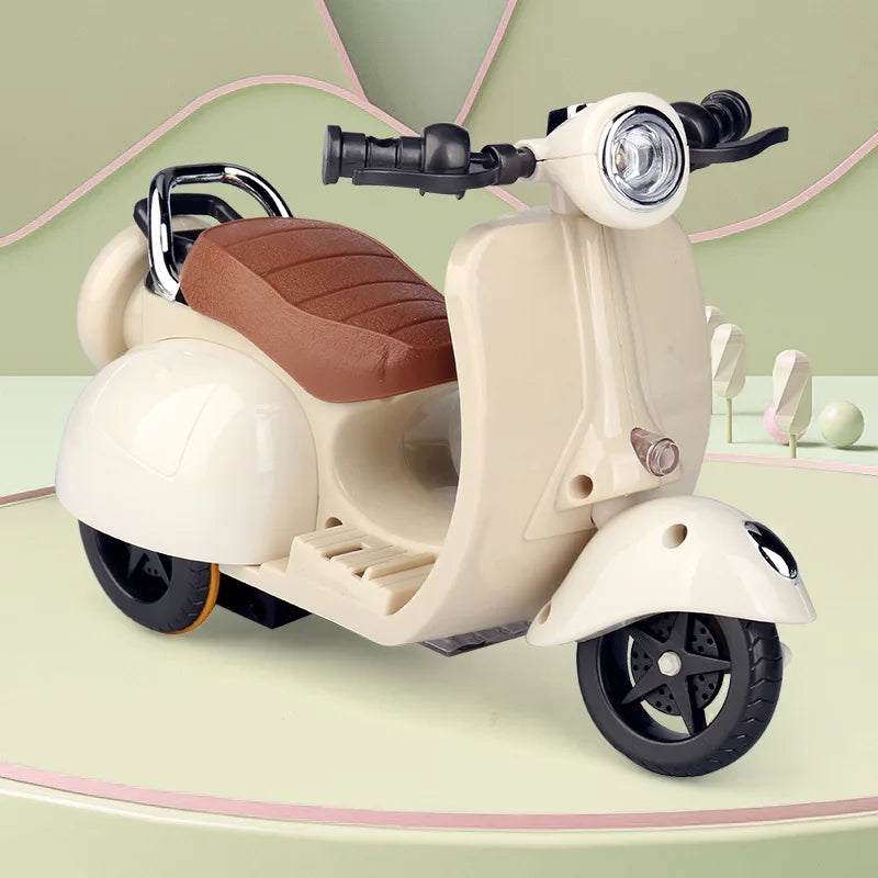 Ride in Style! Labubu Doll's Electric Motorcycle – The Ultimate DIY Gift with Lights & Sounds!
