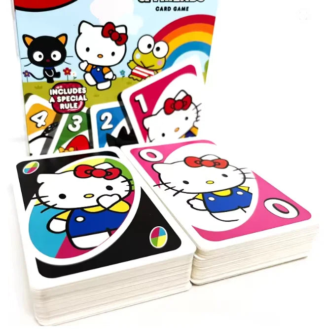 Double the Fun! Hello Kitty UNO & SKIP-BO: The Ultimate Family Party Pack