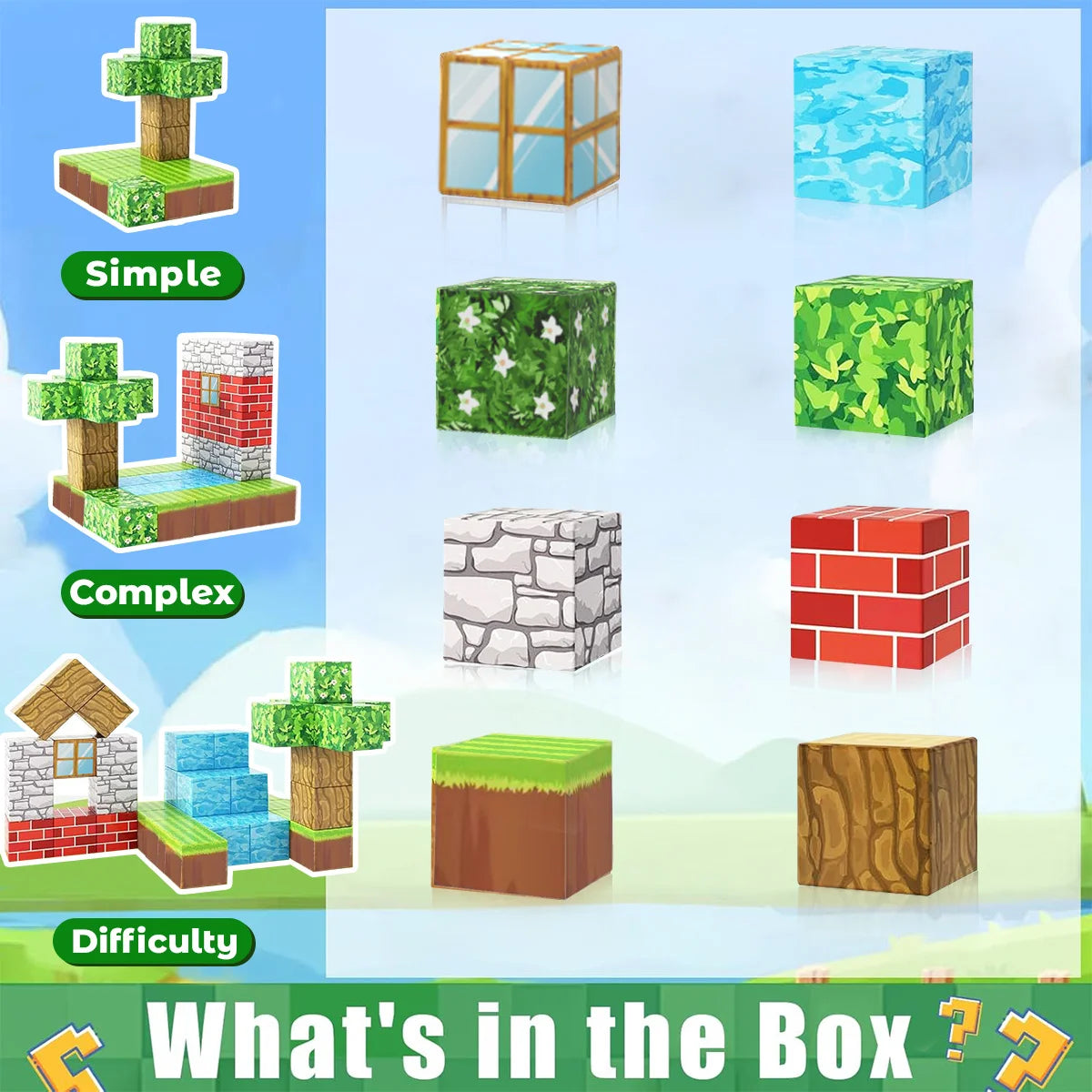 The Magnetic Mine: STEM Building Blocks for Creative Kids, for Ages 3+