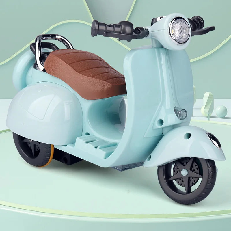 Ride in Style! Labubu Doll's Electric Motorcycle – The Ultimate DIY Gift with Lights & Sounds!