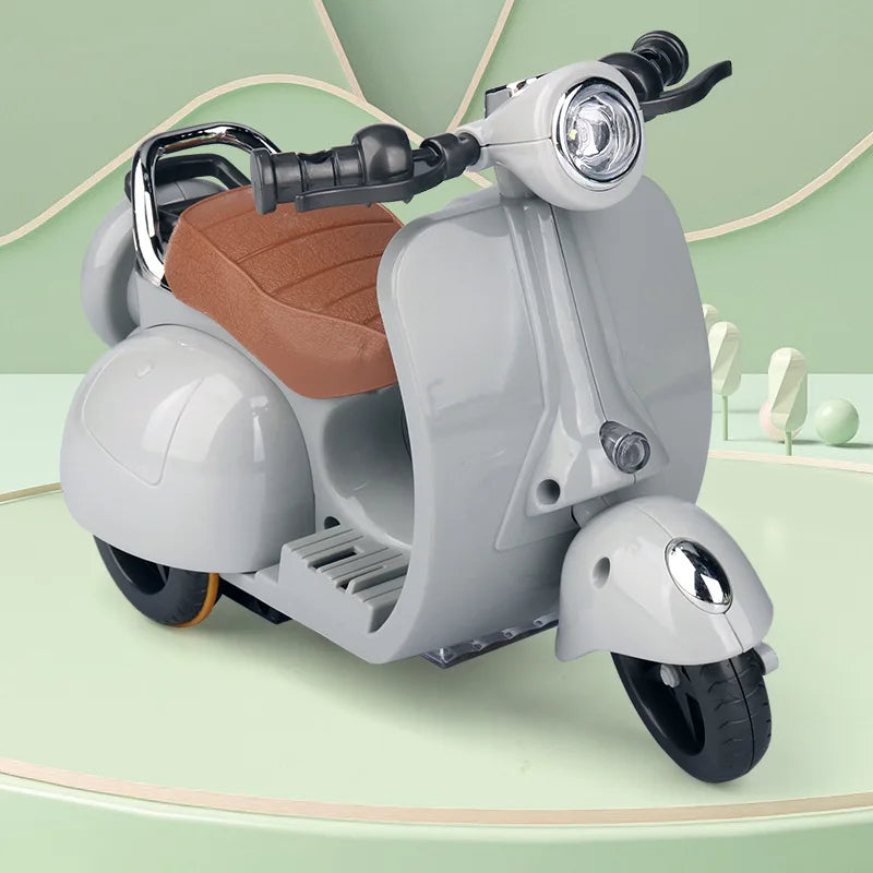 Ride in Style! Labubu Doll's Electric Motorcycle – The Ultimate DIY Gift with Lights & Sounds!