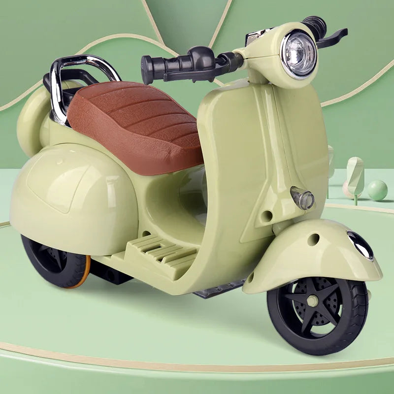 Ride in Style! Labubu Doll's Electric Motorcycle – The Ultimate DIY Gift with Lights & Sounds!