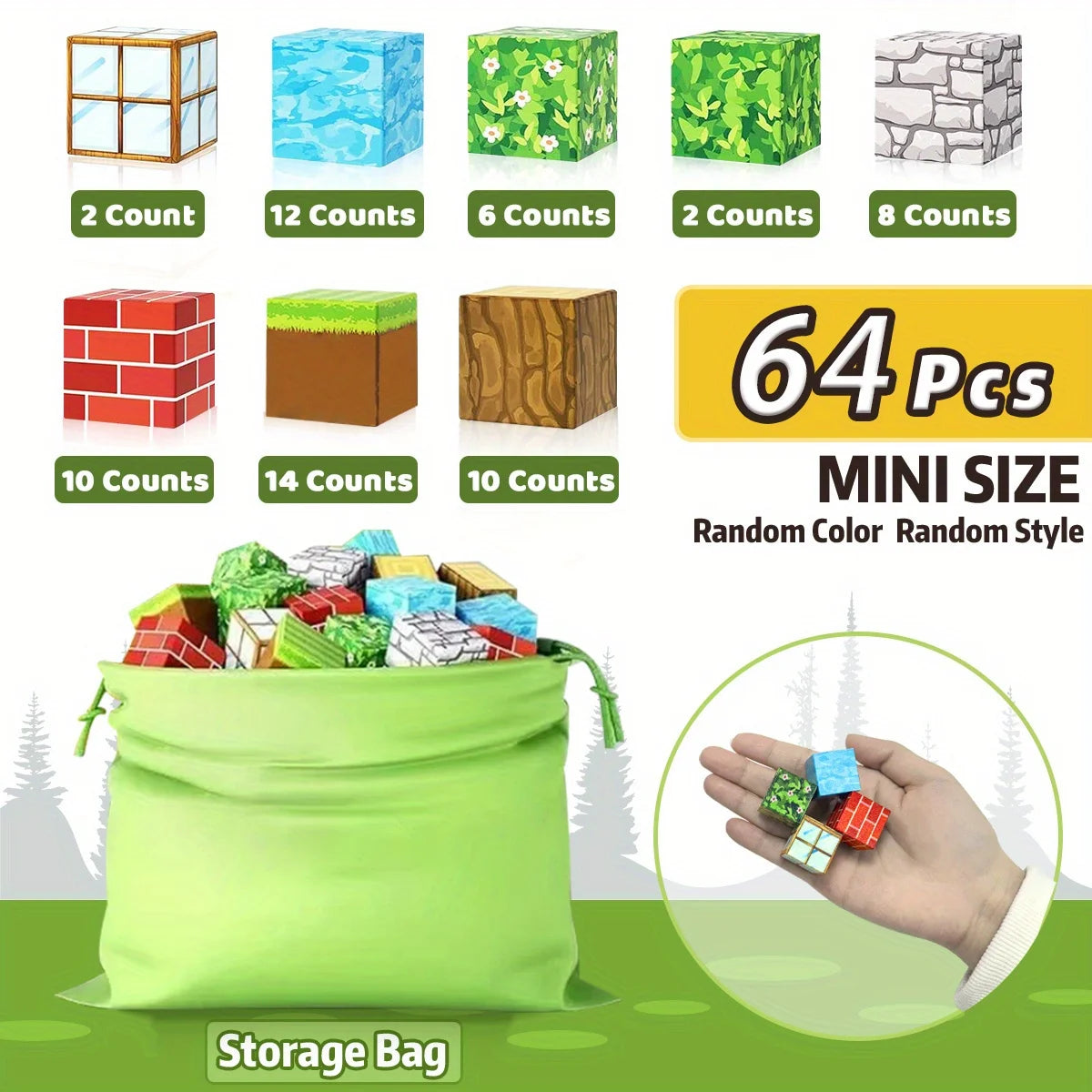 The Magnetic Mine: STEM Building Blocks for Creative Kids, for Ages 3+