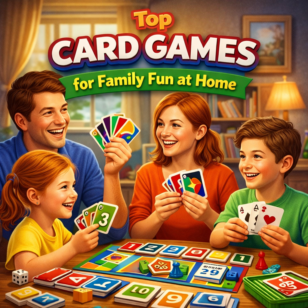 Top Card Games for Family Fun at Home