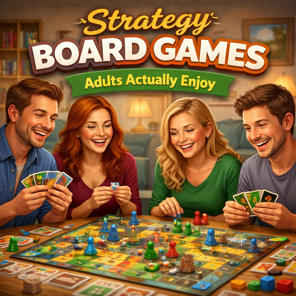 Strategy Board Games Adults Actually Enjoy