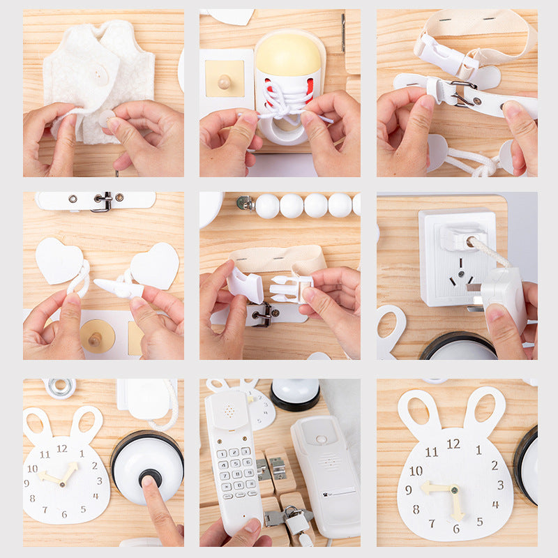 Montessori Busy Board That Turns Play Into Learning