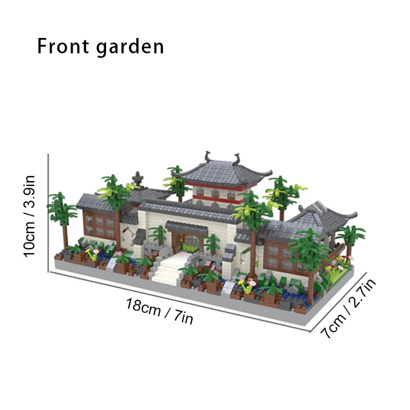 Suzhou Garden Micro Blocks – Relaxing Asian Style Puzzle