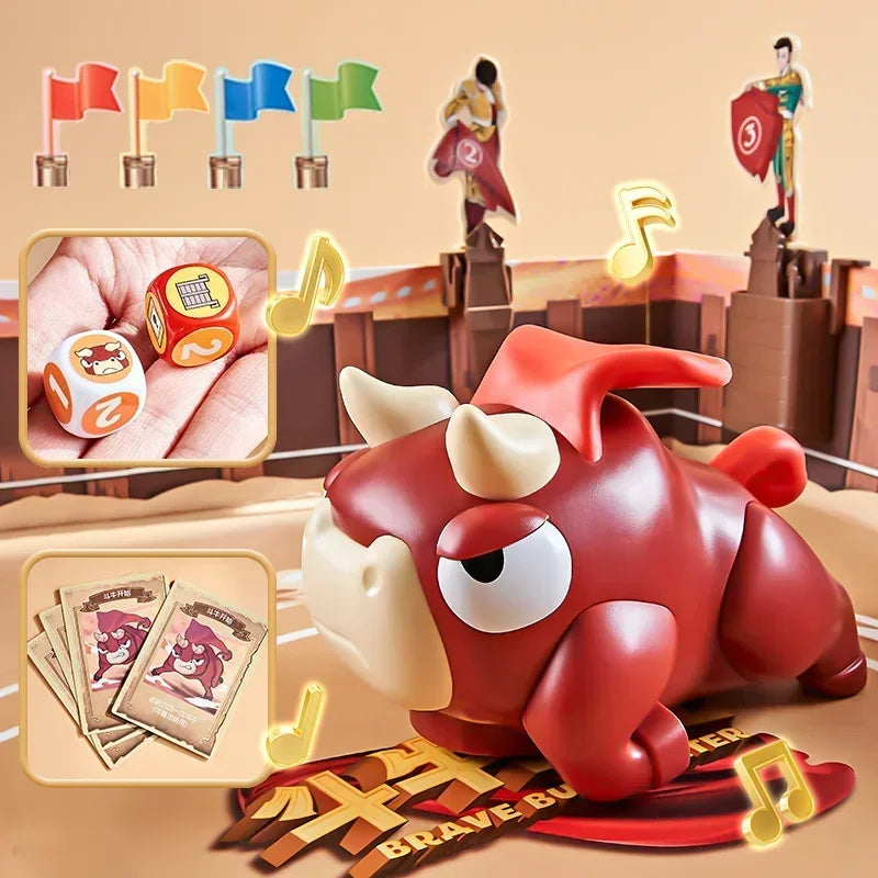 Electric Bullfighting Warrior Strategy Game for Family Fun