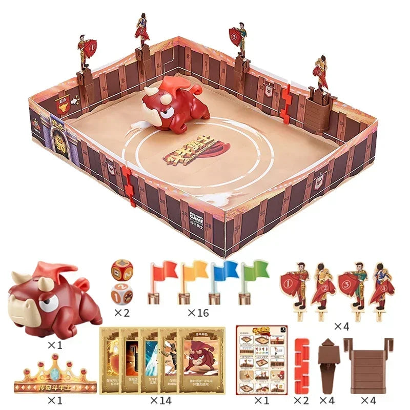 Electric Bullfighting Warrior Strategy Game for Family Fun