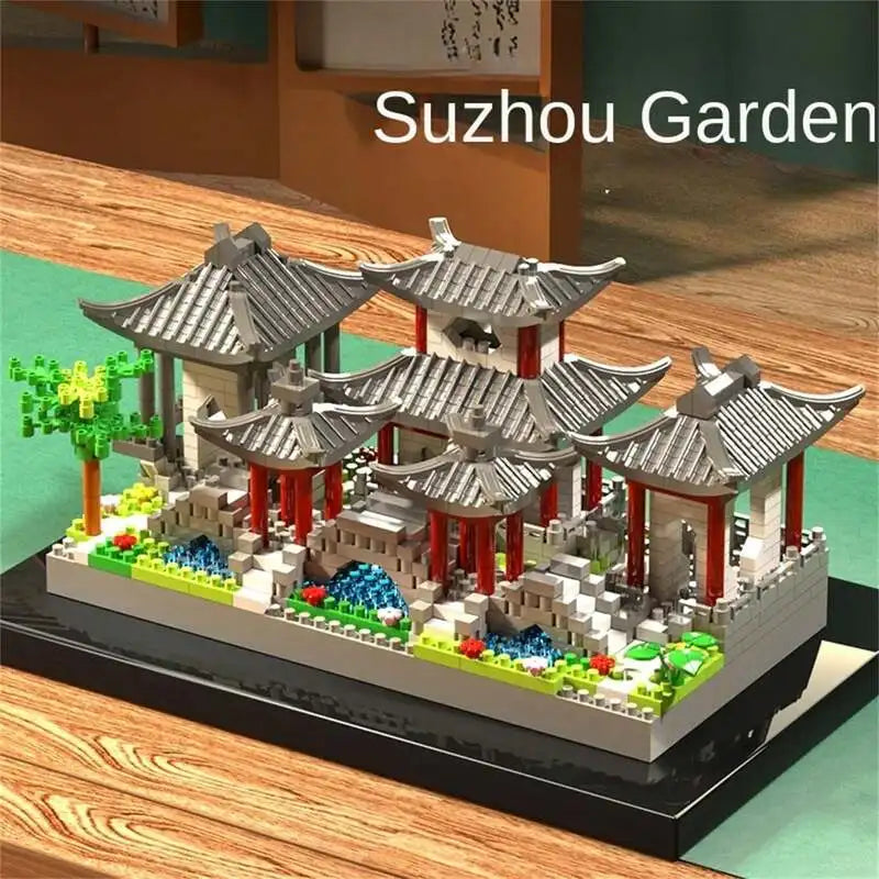 Suzhou Garden Micro Blocks – Relaxing Asian Style Puzzle