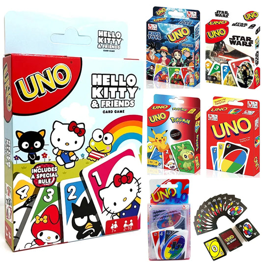 Double the Fun! Hello Kitty UNO & SKIP-BO: The Ultimate Family Party Pack