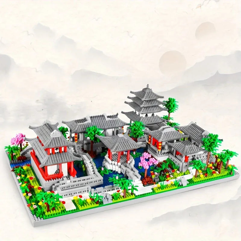 Suzhou Garden Micro Blocks – Relaxing Asian Style Puzzle