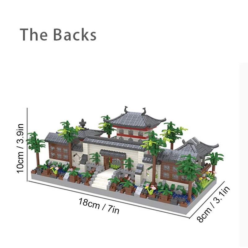 Suzhou Garden Micro Blocks – Relaxing Asian Style Puzzle