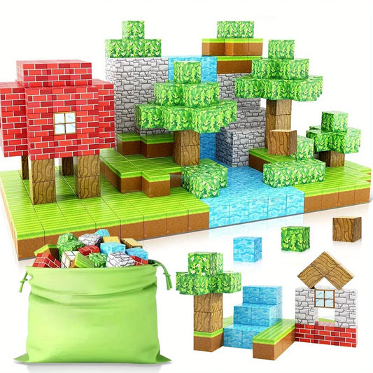 The Magnetic Mine: STEM Building Blocks for Creative Kids, for Ages 3+