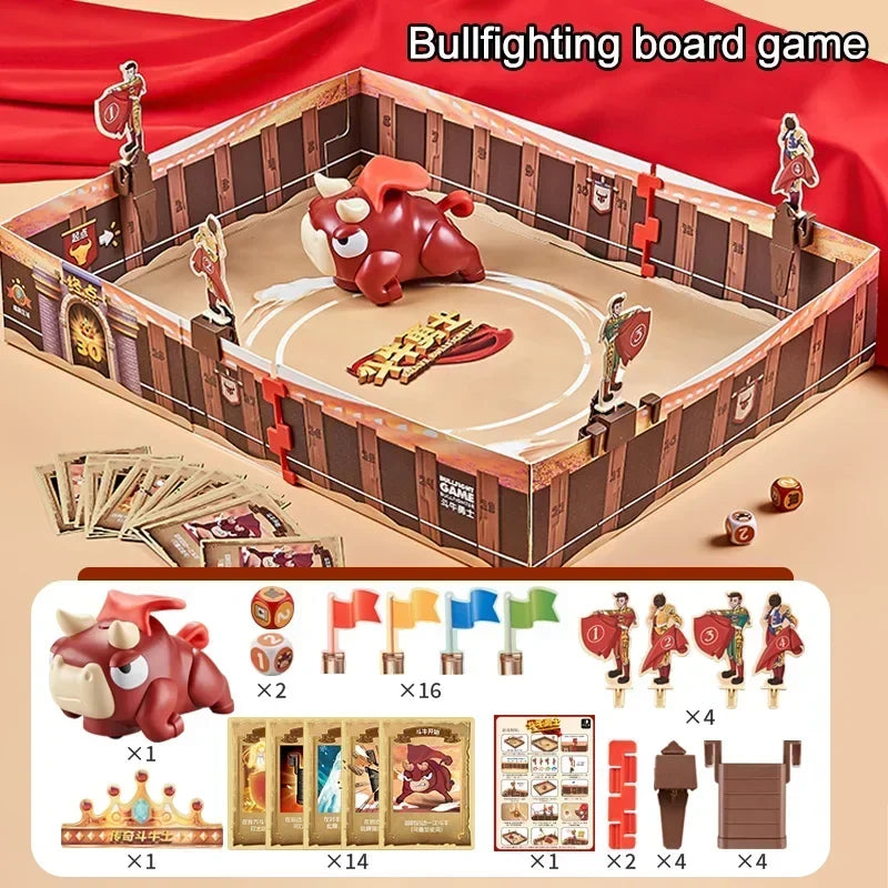 Electric Bullfighting Warrior Strategy Game for Family Fun