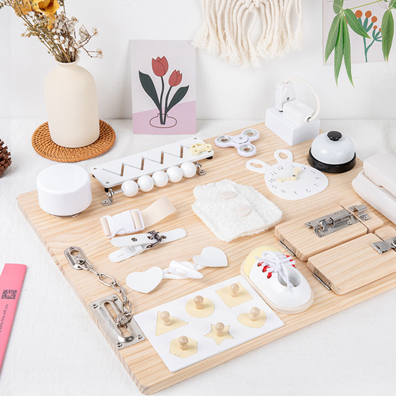 Montessori Busy Board That Turns Play Into Learning
