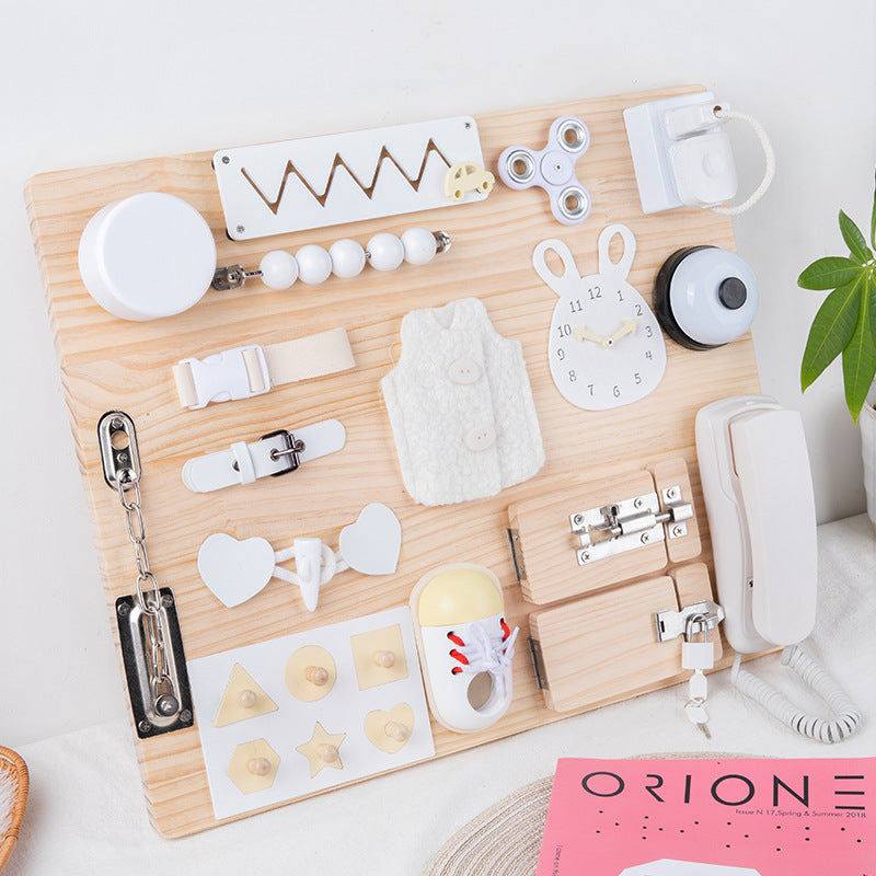 Montessori Busy Board That Turns Play Into Learning